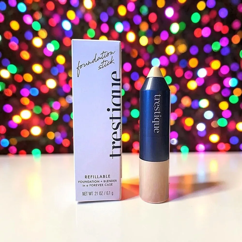 Trestique REFILLABLE Foundation Blender Stick in CAPE COD STONE NIB 0.21 oz